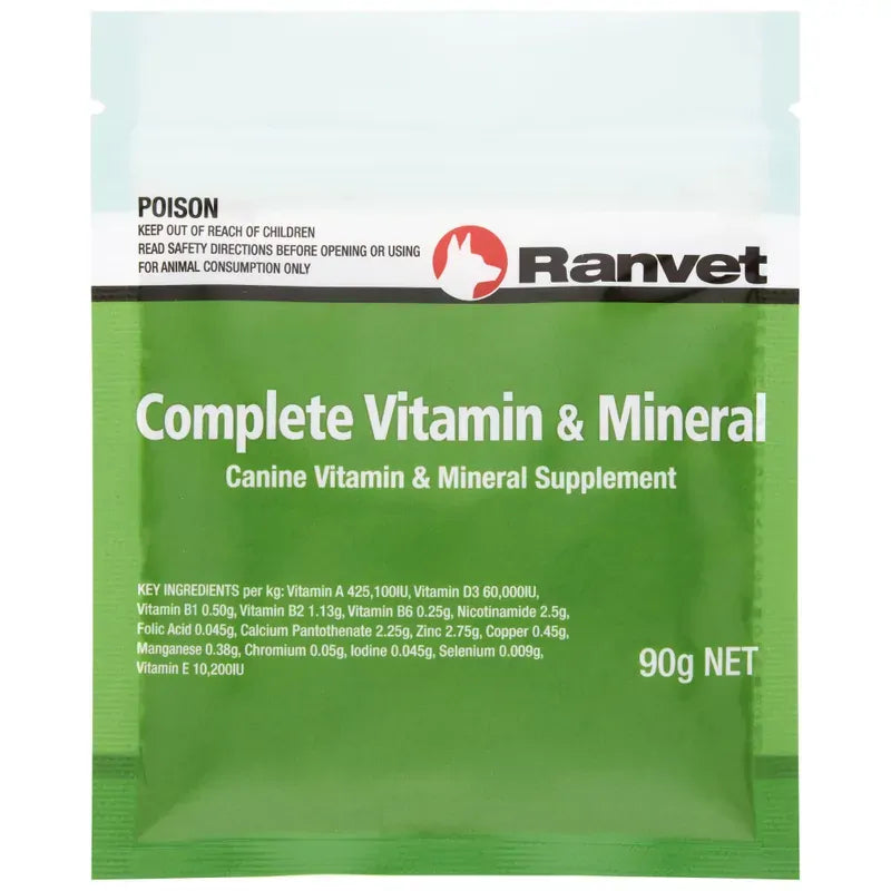 Ranvet Complete Vitamin & Mineral 90G