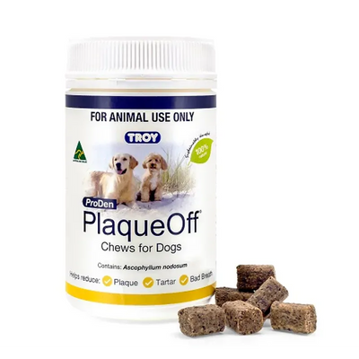 Troy Plaqueoff Dog 100 Chews Troy