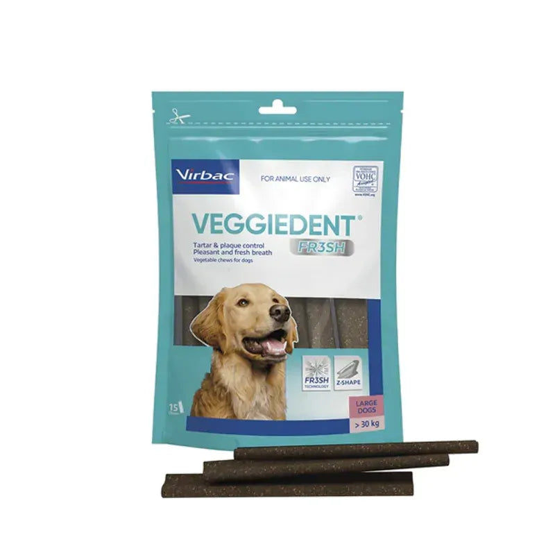 Virbac Veggiedent Fr3Sh Dental Large Dog >30Kgs 15Chews