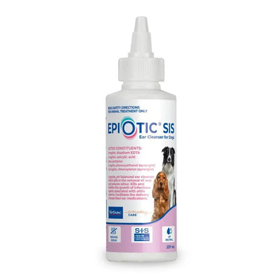 Virbac Epiotic Sis Ear Cleanser For Dogs 237Ml Virbac