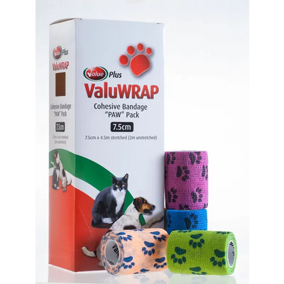 Valuwrap Paw Pack 7.5Cmx4.5M 10S Value Plus