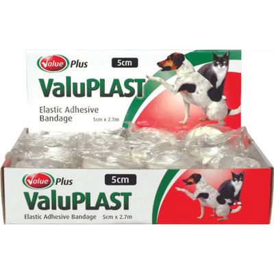 Valuplast Elastic Adhesive Bandage 5Cm Value Plus