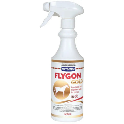 Vetsense Flygon Gold 500Ml For Horses Vetsense