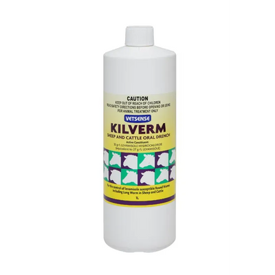 Vetsense Kilverm Sheep & Cattle 1L Vetsense