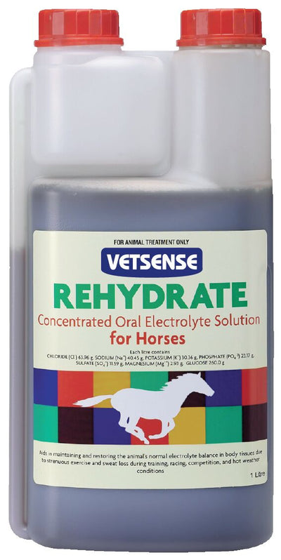 Vetsense Rehydrate Horse 1L