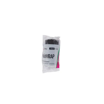 Valuwrap Cohesive Bandage 10Cm Black Value Plus