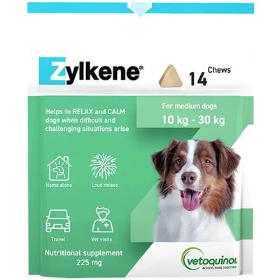 Zylkene Chews 225Mg - Up To 30Kg Zylkene