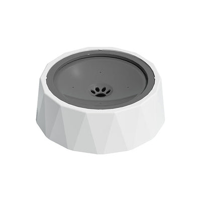 All Fur You Anti Splash Water Bowl Diamond Round 1L All Fur You