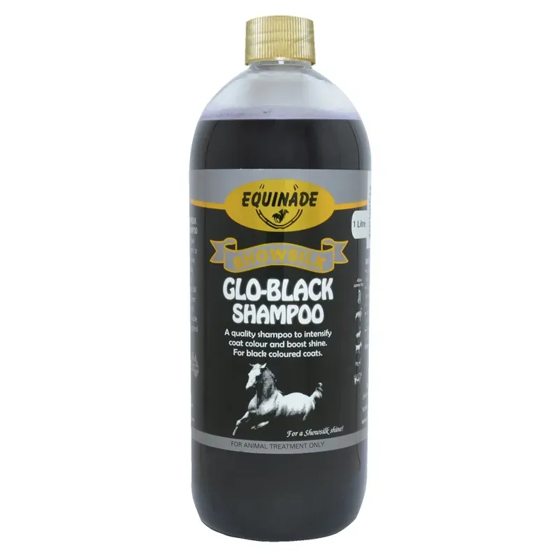 Equinade Showsilk Glo Black Shampoo 1L