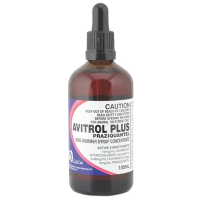 Avitrol Plus Bird Wormer Syrup (S5) 100Ml Mavlab