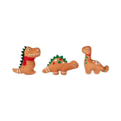 Fringe Studio Baking Spirits Bright 3Pcs Small Dog Toy Set