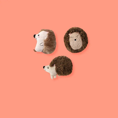 Fringe Studio Hedgehogs 3Pcs Small Dog Toy Set