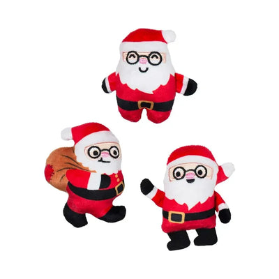 Fringe Studio Rebel Wo A Claus 3Pcs Small Dog Toy Set