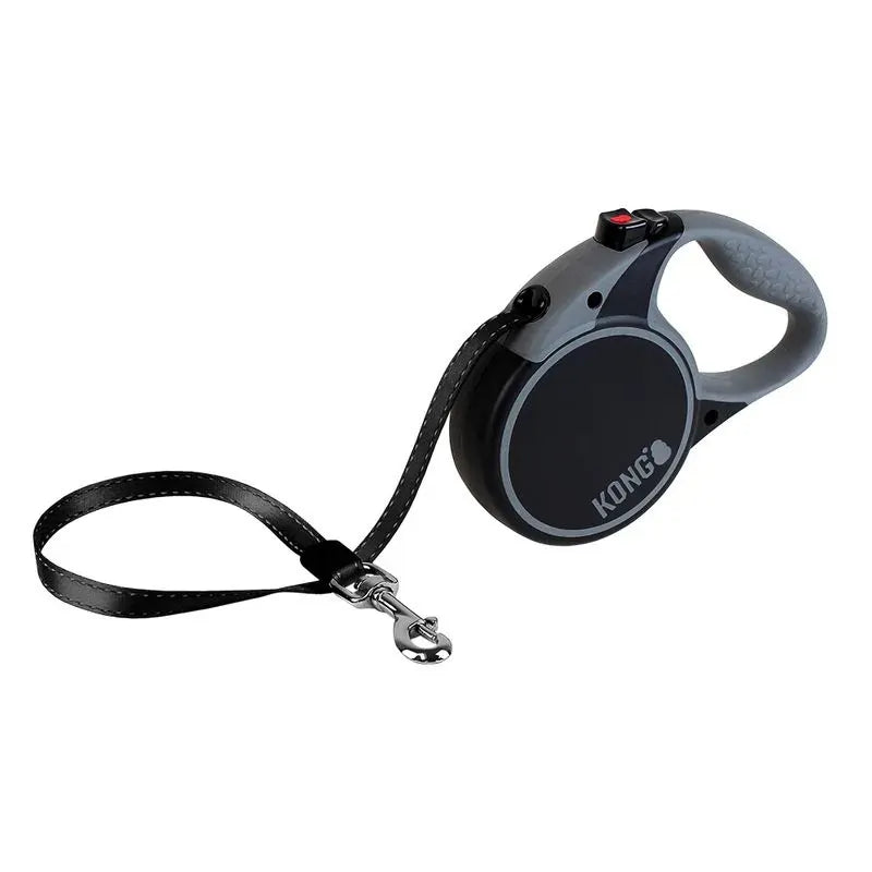 Kong Terrain Retractable Leash Black Extra Small