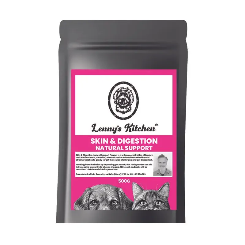 Lennys Kitchen Skin Coat & Digestion Support 500G