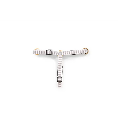 Mog & Bone Hemp No-Pull Harness Latte Wht Mos Med Mog & Bone