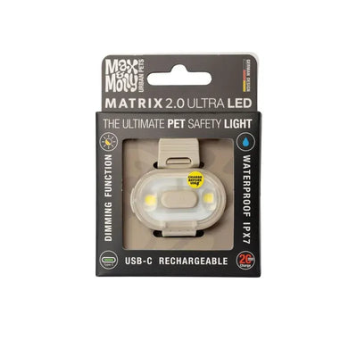 Max & Molly Matrix 2.0 Ultra Led - Safety Light-Sand