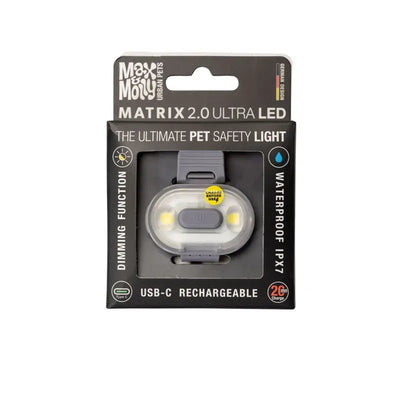 Max & Molly Matrix 2.0 Ultra Led - Safety Light-Stone