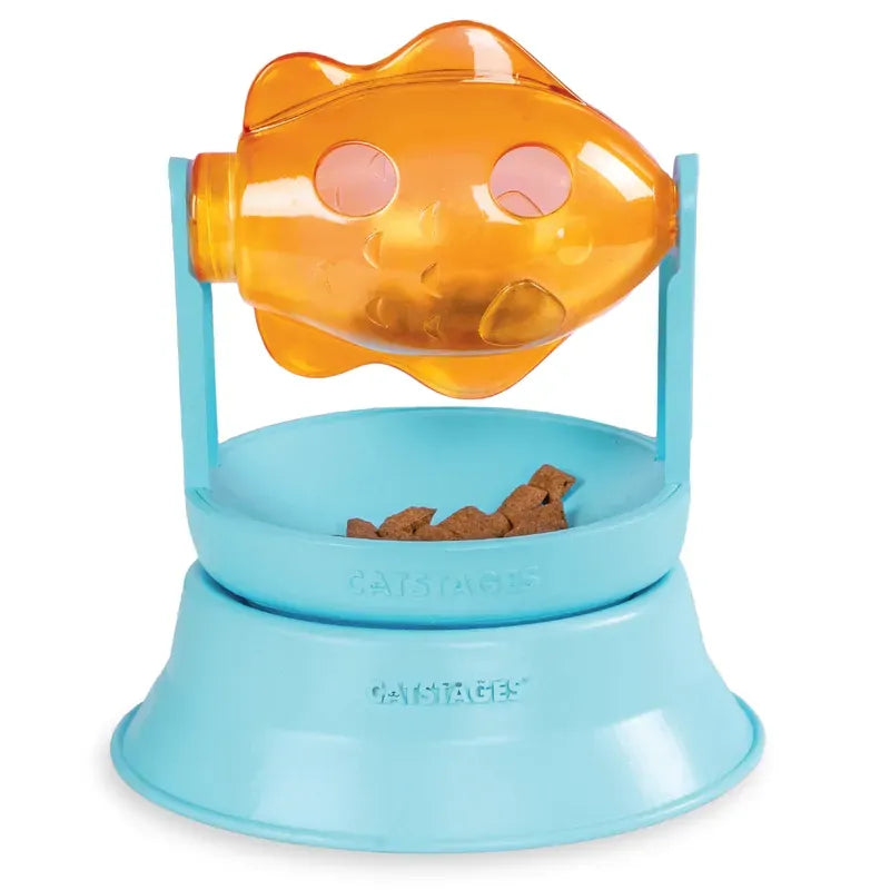 Catstages 2In1 Topper Spin Fish Bowl