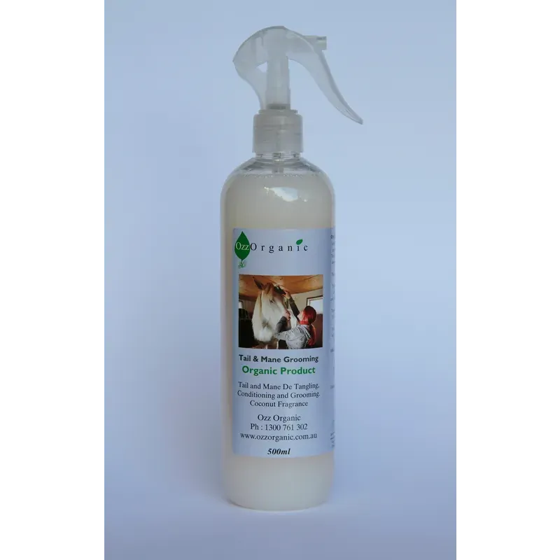 Ozz Organic Tail & Mane Detangler 500Ml