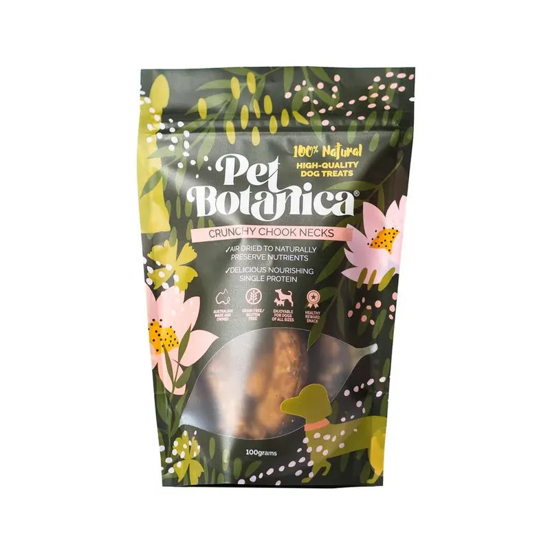 Pet Botanica Crunchy Chook Necks 100G