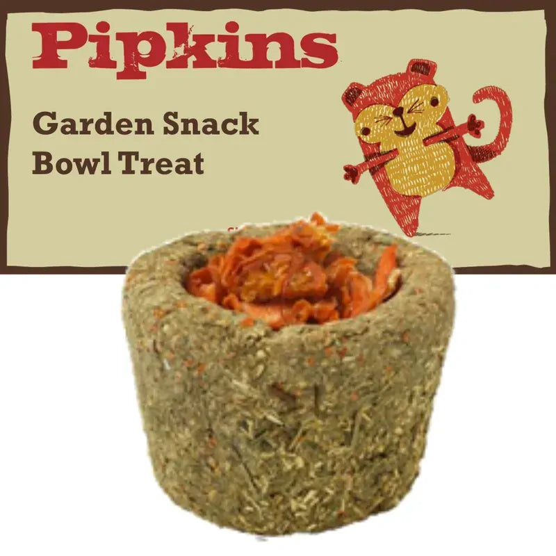 Pipkins Garden Snack Carrots Treat 140G