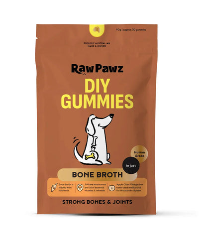 Raw Pawz Bone Broth Diy Gummies 90G
