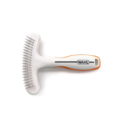 Wahl Orange/White 2 In 1 Rake And Shedding Blade