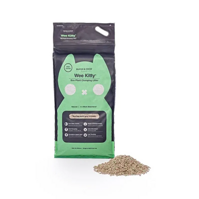 Wee Kitty Eco Plant Natural Clumping Tofu Wheat Litter 9Kg Wee Kitty