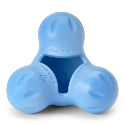 West Paw Tux Tough Puzzle Toy - Small - Periwinkle