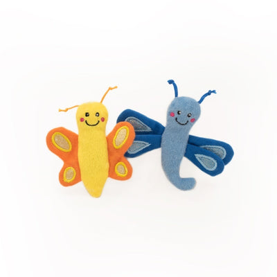 Zippy Paws ZippyClaws Cat Toy - Butterfly and Dragonfly 2-Pack Zippy Paws
