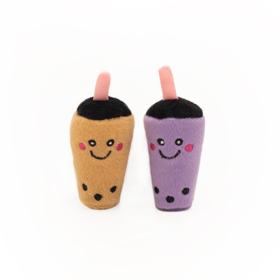 Zippy Paws ZippyClaws NomNomz Cat Toy - Milk Tea and Taro Zippy Paws