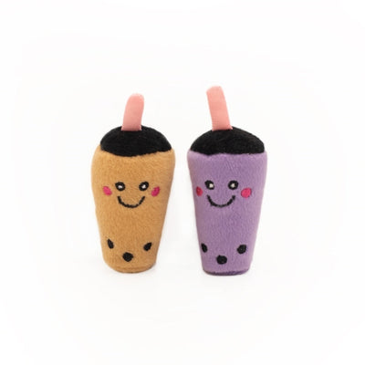 Zippy Paws ZippyClaws NomNomz Cat Toy - Milk Tea and Taro Zippy Paws