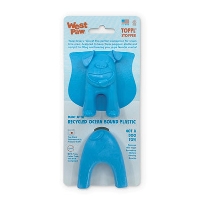 West Paw Toppl Stopper - Aqua Blue West Paw