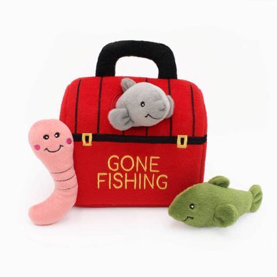 Zippy Paws Interactive Burrow Dog Toy - Tackle Box Zippy Paws