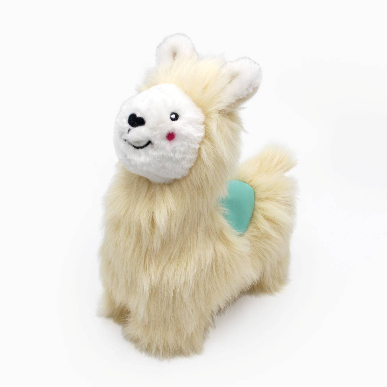 Zippy Paws Wooliez Plush Squeaker Dog Toy - Larry the Llama Zippy Paws