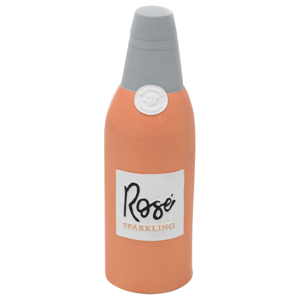 Zippy Paws Latex Happy Hour Crusherz Squeaker Dog Toy - Rosé Zippy Paws