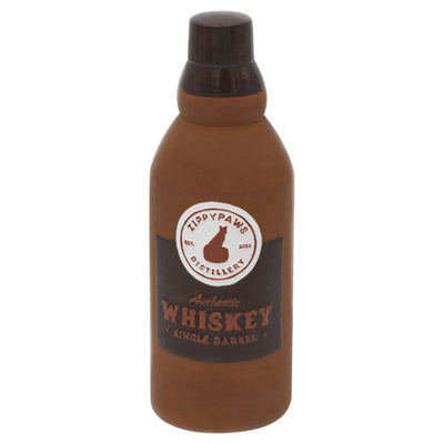 Zippy Paws Latex Happy Hour Crusherz Squeaker Dog Toy - Whiskey Zippy Paws