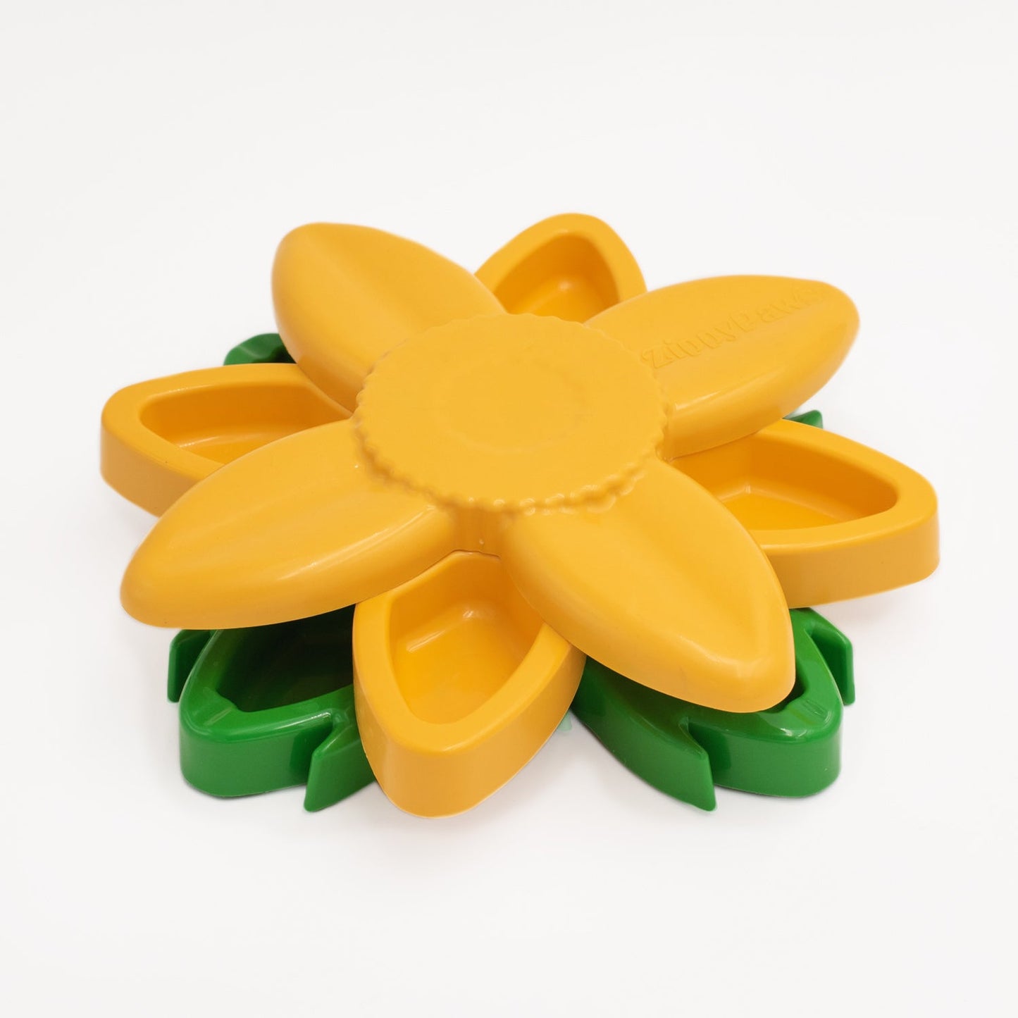 Zippy Paws SmartyPaws Puzzler Feeder Interactive Dog Toy - Sunflower Zippy Paws