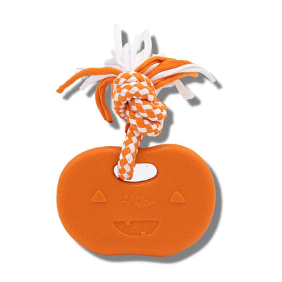 Zippy Paws Dog Toy - ZippyTuff Teether - Pumpkin Zippy Paws