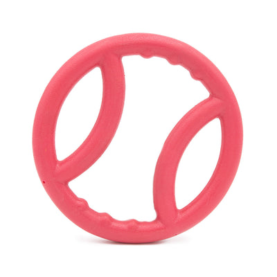 Zippy Paws ZippyTuff TPR Squeaker Ring Tug Dog Toy - Pink Zippy Paws