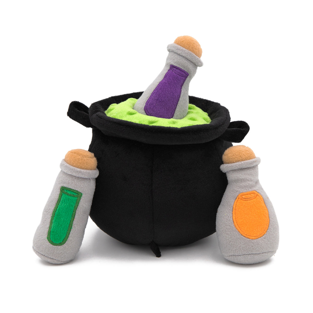 Zippy Paws Halloween Burrow Interactive Dog Toy - 3 Squeaker Toys in a Cauldron Zippy Paws