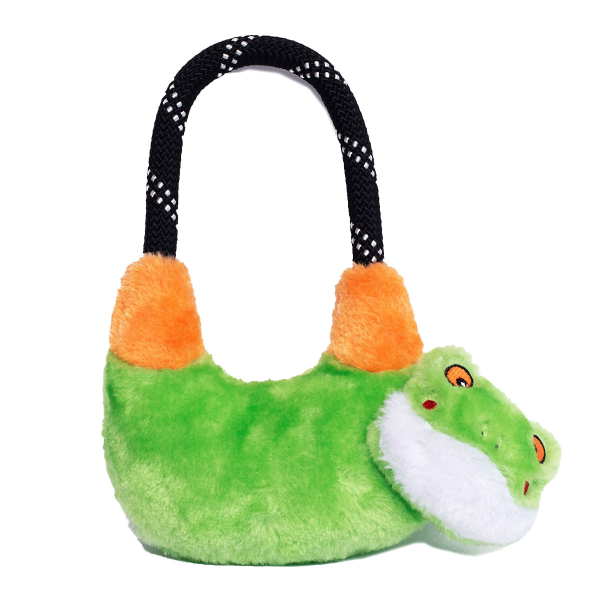 Zippy Paws RopeHangerz Plush & Rope Dog Toys - Tree Frog Zippy Paws