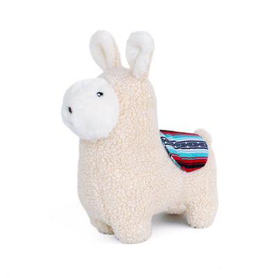 Zippy Paws Snugglerz Plush Squeaker Dog Toy - Liam the Llama Zippy Paws