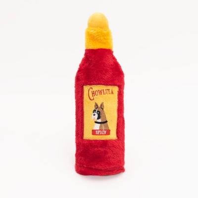 Zippy Paws Hot Sauce Crusherz Crunch & Squeak Dog Toy - Chowlula Zippy Paws