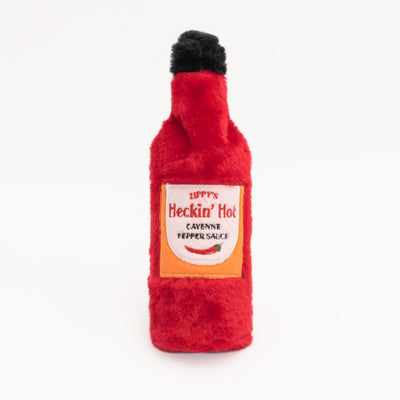 Zippy Paws Hot Sauce Crusherz Crunch & Squeak Dog Toy - Heckin’ Hot Zippy Paws
