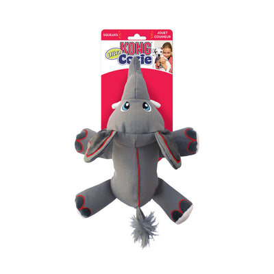 KONG Cozie Ultra Ella Elephant - Large Canvas Dog Toy KONG