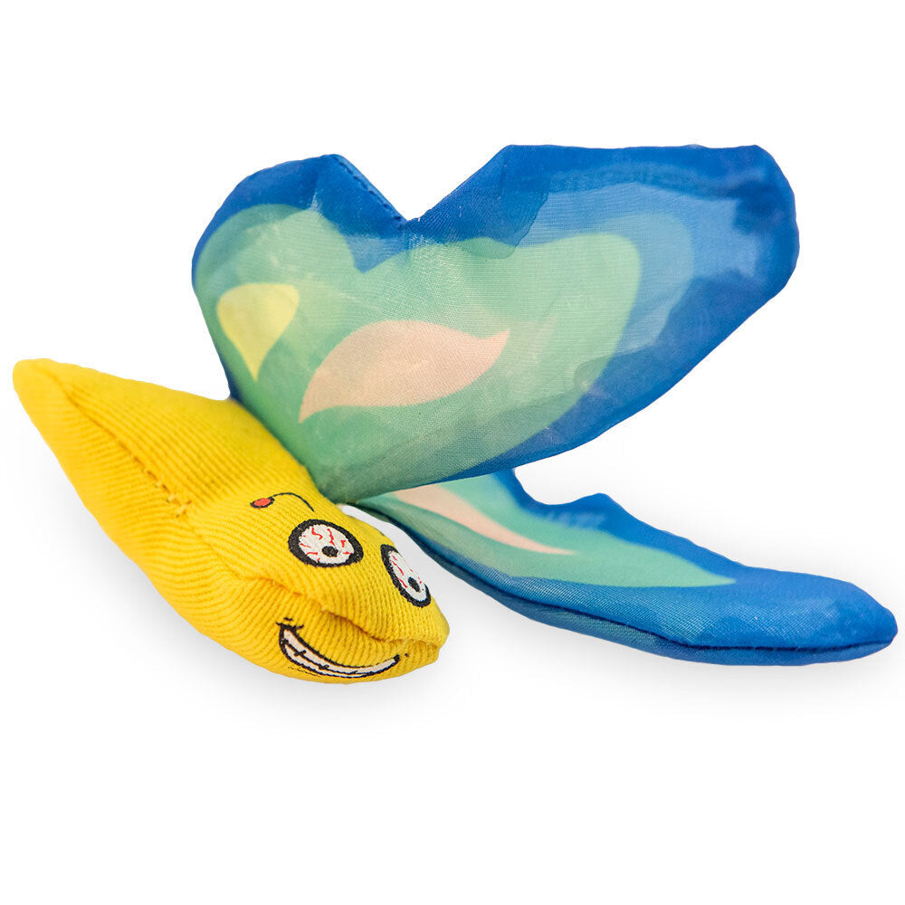 Yeowww! Cat Toys with Pure American Catnip - Butterfly Blue Yeowww