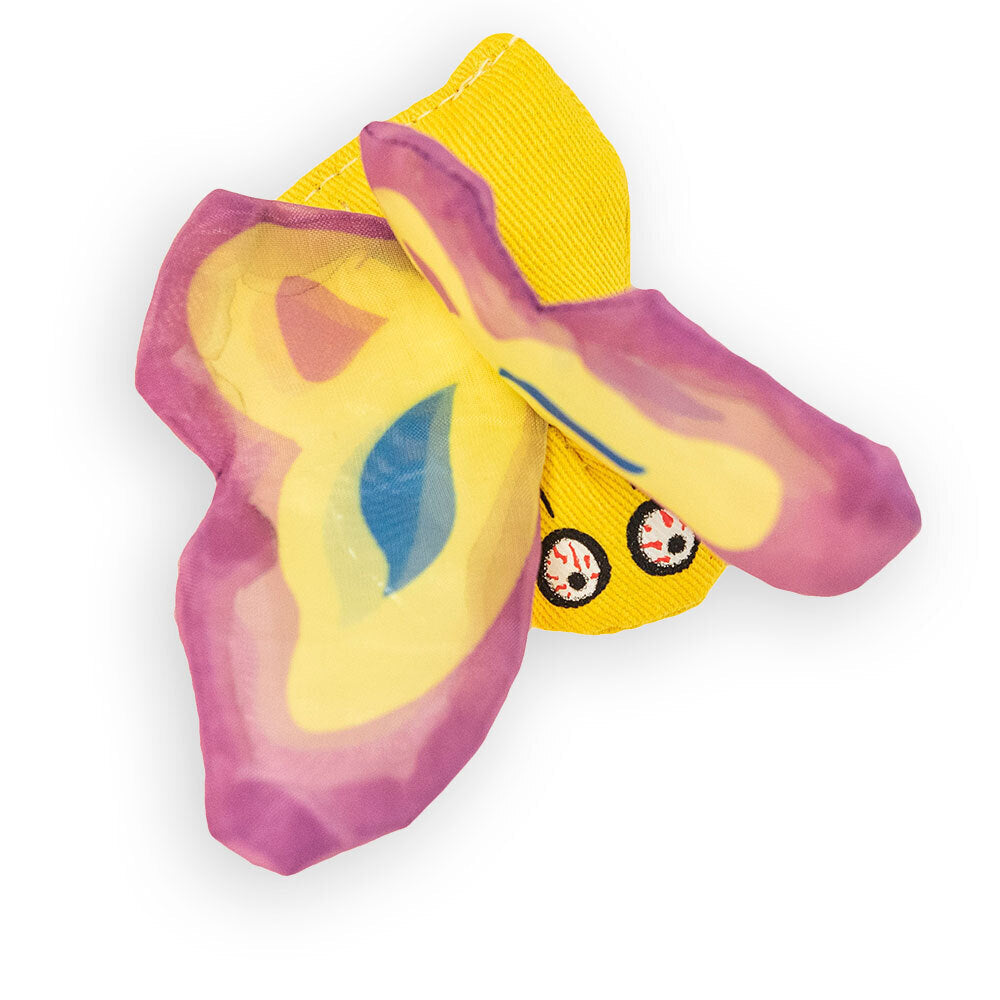Yeowww! Cat Toys with Pure American Catnip - Butterfly Purple Yeowww