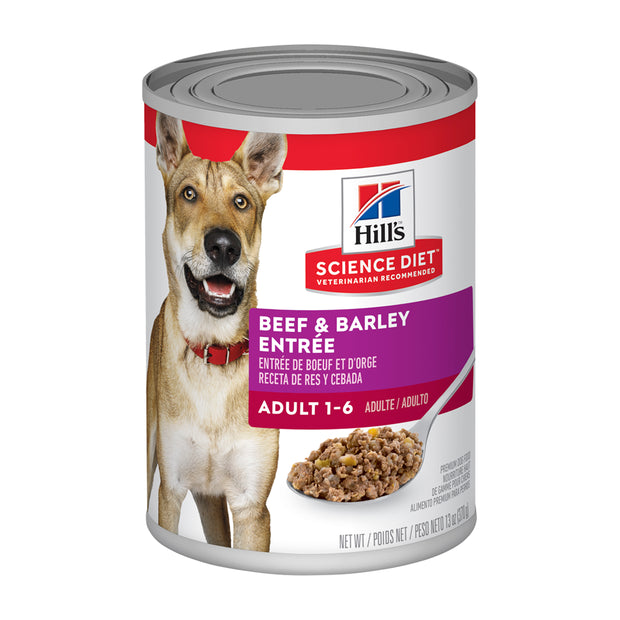 Hill's Science Diet Adult Wet Dog Food Tins - Complete, Balanced & Delicious Nutrition